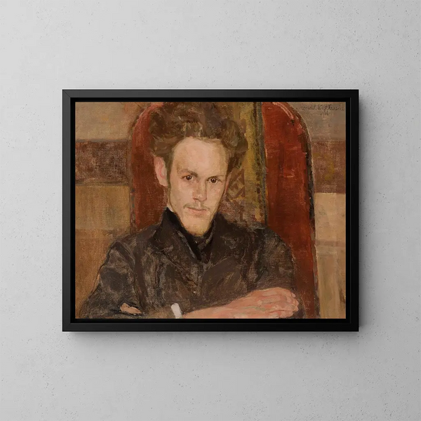 Ritratto di Maksymilian Rosen - Witold Wojtkiewicz — quadro incorniciato alla parete