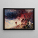Sveglia - Włodzimierz Łuskin — quadro incorniciato alla parete