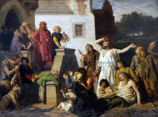Ricezione degli Ebrei - Wojciech Gerson — vista dell’opera