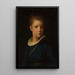 Portrait d'enfance d'Artur Potocki - Wojciech Korneli Stattler — quadro incorniciato alla parete