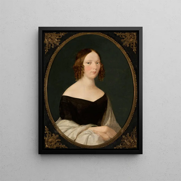 Wojciech Korneli Stattler - Portrait of Mrs Mikuliska.webp