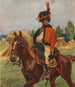 Un cosaque - Wojciech Kossak — vista dell’opera