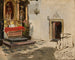 Altare nella chiesa di Wola - Wojciech Kossak — vista dell’opera