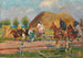 Incontro sul sentiero del villaggio - Wojciech Kossak — vista dell’opera