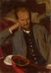 Portrait de Stanisław Florek fonctionnaire des chemins de fer - Wojciech Weiss — vista dell’opera