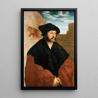 Wolfgang Huber - Portrait of Anton Hundertpfundt.webp