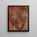 Terra di Siena - Wols — quadro incorniciato alla parete