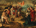 Una scena della Passione di Cristo - Atelier di Bernard van Orley — vista dell’opera