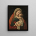 La Vierge à l'Enfant - Atelier di Bernard van Orley — quadro incorniciato alla parete