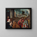 L'Adorazione dei Magi - Atelier di Cornelis Engebrechtsz — quadro incorniciato alla parete