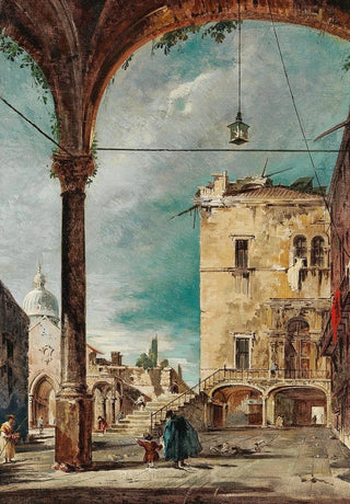 Workshop of Francesco Guardi - Venetian Capriccio.webp