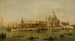 Venezia, la Dogana e Santa Maria della Salute - Atelier di Francesco Guardi — vista dell’opera