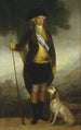 Charles IV d'Espagne en chasseur - Atelier de Francisco de Goya — vista dell’opera