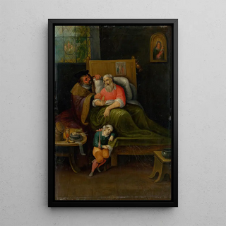 Workshop of Frans Francken the Younger - The Visitation of the Sick from the Seven Acts of Mercy.webp