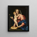 Madonna con Bambino - Atelier di Giovanni Battista Salvi — quadro incorniciato alla parete