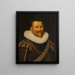 Ritratto di Pieter Pietersz Hein 1577-1629 - Atelier di Jan Daemen Cool — quadro incorniciato alla parete