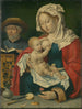 Santa Famiglia - Atelier di Joos van Cleve — vista dell’opera