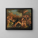 Bacchanale avec le Silène ivre - Atelier di Luca Giordano — quadro incorniciato alla parete