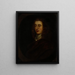Ritratto a busto di un giovane uomo - Atelier di Sir Peter Lely — quadro incorniciato alla parete