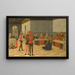 Salomé che presenta la testa di San Giovanni Battista al re Erode - Atelier dei fratelli Erri — quadro incorniciato alla parete