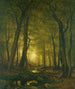 Serata nei boschi - Worthington Whittredge — vista dell’opera