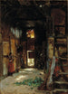 Interno di un cottage westphalien - Worthington Whittredge — vista dell’opera