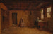 di domenica mattina in Nuova Inghilterra, figure dipinte da Eastman Johnson - Worthington Whittredge — vista dell’opera