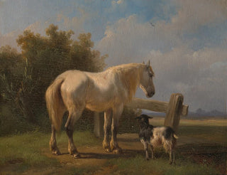 Wouterus Verschuur - Horse in the meadow.webp