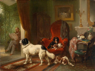 Wouterus Verschuur - Interior with Dogs.webp