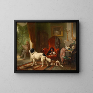 Wouterus Verschuur - Interior with Dogs.webp