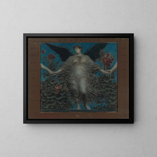 Bonheur - Xavier Mellery — quadro incorniciato alla parete