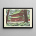 Temple Zojoji - Yamaguchi Gen — quadro incorniciato alla parete