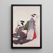 Jeunes demoiselles - Yamaguchi Soken — quadro incorniciato alla parete