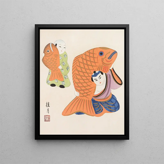 Yamashita Hakuba - Japanese Folk Toys Kydo gangu sh haru Pl10.webp