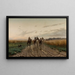 In viaggio verso il pascolo - Yefim Yefimovich Volkov — quadro incorniciato alla parete