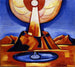 Yliaster Paracelse - Marsden Hartley — vista dell’opera