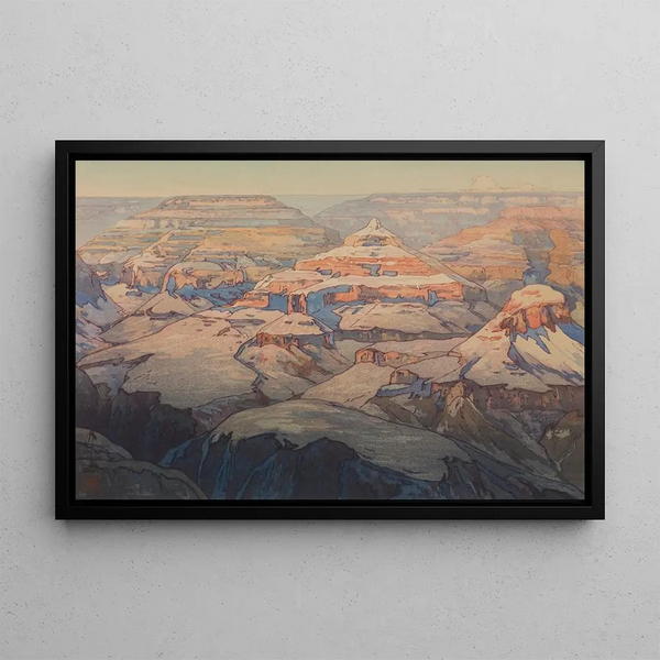 Grand Canyon della serie Gli Stati Uniti - Yoshida Hiroshi — quadro incorniciato alla parete