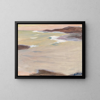Golfo di Finlandia - Yrjö Ollila — quadro incorniciato alla parete
