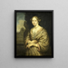 Ritratto di Petronella van der Burcht 1657-1682 - Zacharias Blijhooft — quadro incorniciato alla parete