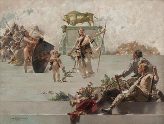 Allégorie della caccia - Zdzisław Jasiński — vista dell’opera