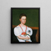 Fille assise - Zedekiah Belknap — quadro incorniciato alla parete
