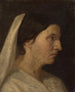 Ritratto di una donna di profilo - Zofia Szymanowska-Lenartowicz — vista dell’opera