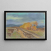 Motivo autunnale - Zolo Palugyay — quadro incorniciato alla parete
