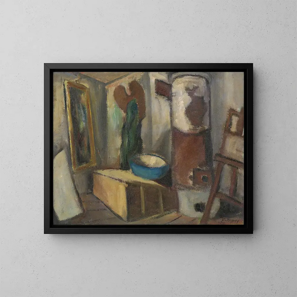 De l'atelier - Zolo Palugyay — quadro incorniciato alla parete