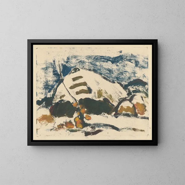 Gesù - Zolo Palugyay — quadro incorniciato alla parete
