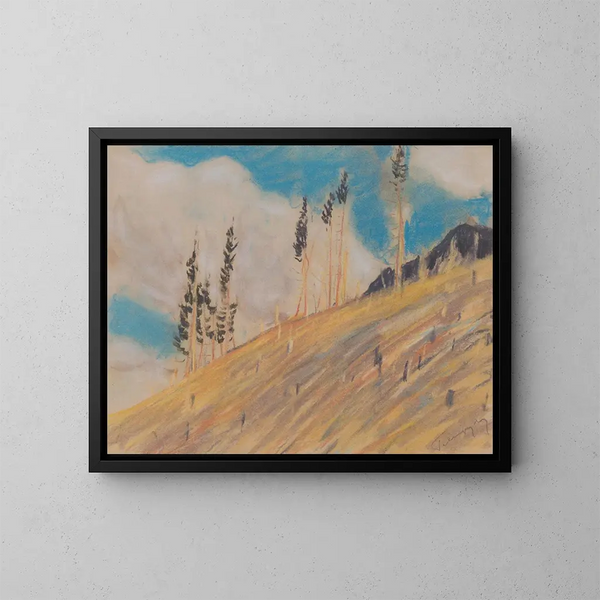Paesaggio - Zolo Palugyay — quadro incorniciato alla parete