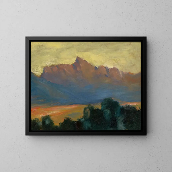 Kriv - Zolo Palugyay — quadro incorniciato alla parete