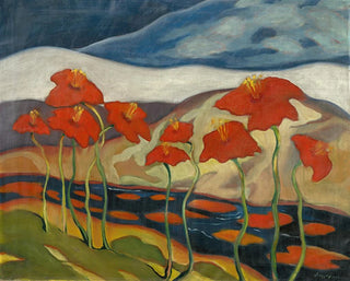 Zolo Palugyay - Landscape with Flowers Nirvana.webp