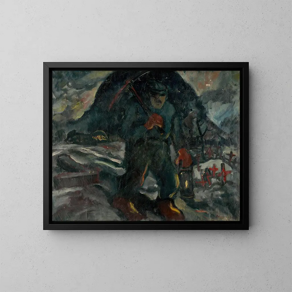 Minore - Zolo Palugyay — quadro incorniciato alla parete