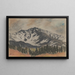 Motif delle Alte Tatra - Zolo Palugyay — quadro incorniciato alla parete